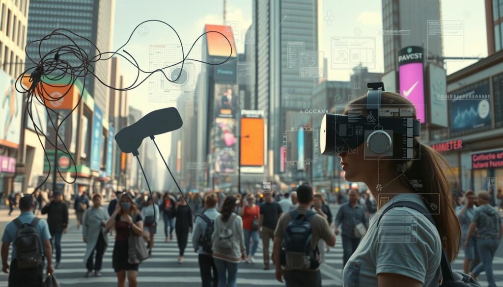 אתגרים במציאות מדומה מורחבת