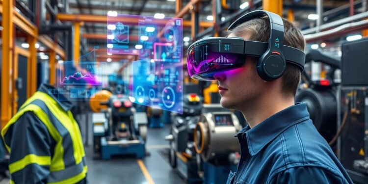 מכשירי מציאות רבודה בתעשיות