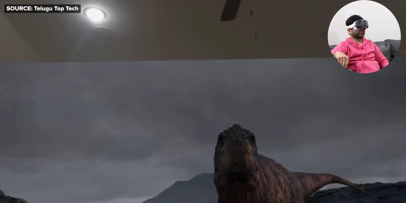 חווית צפייה בסרטים ב-Vision Pro