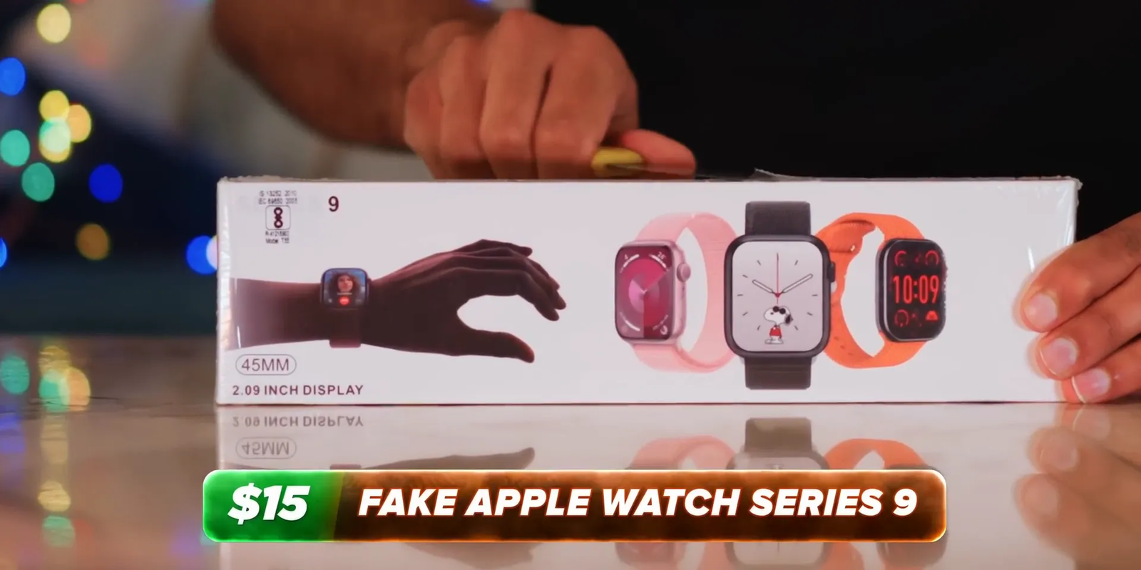 שעון חכם מזויף של אפל