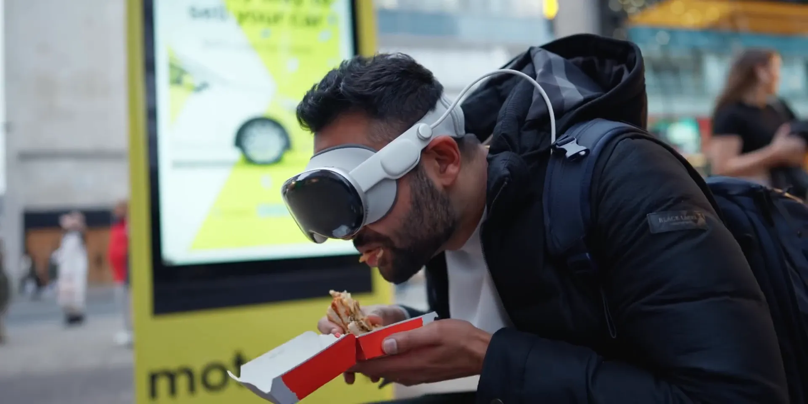 צילום באמצעות מצלמת ה-Vision Pro