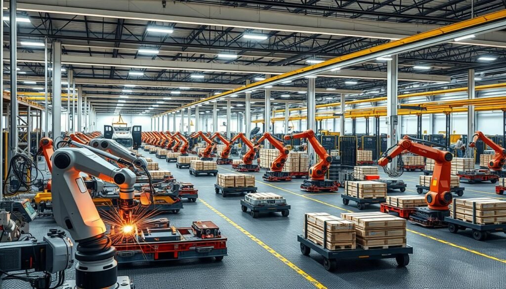 שימושים ברובוטים בתעשייה